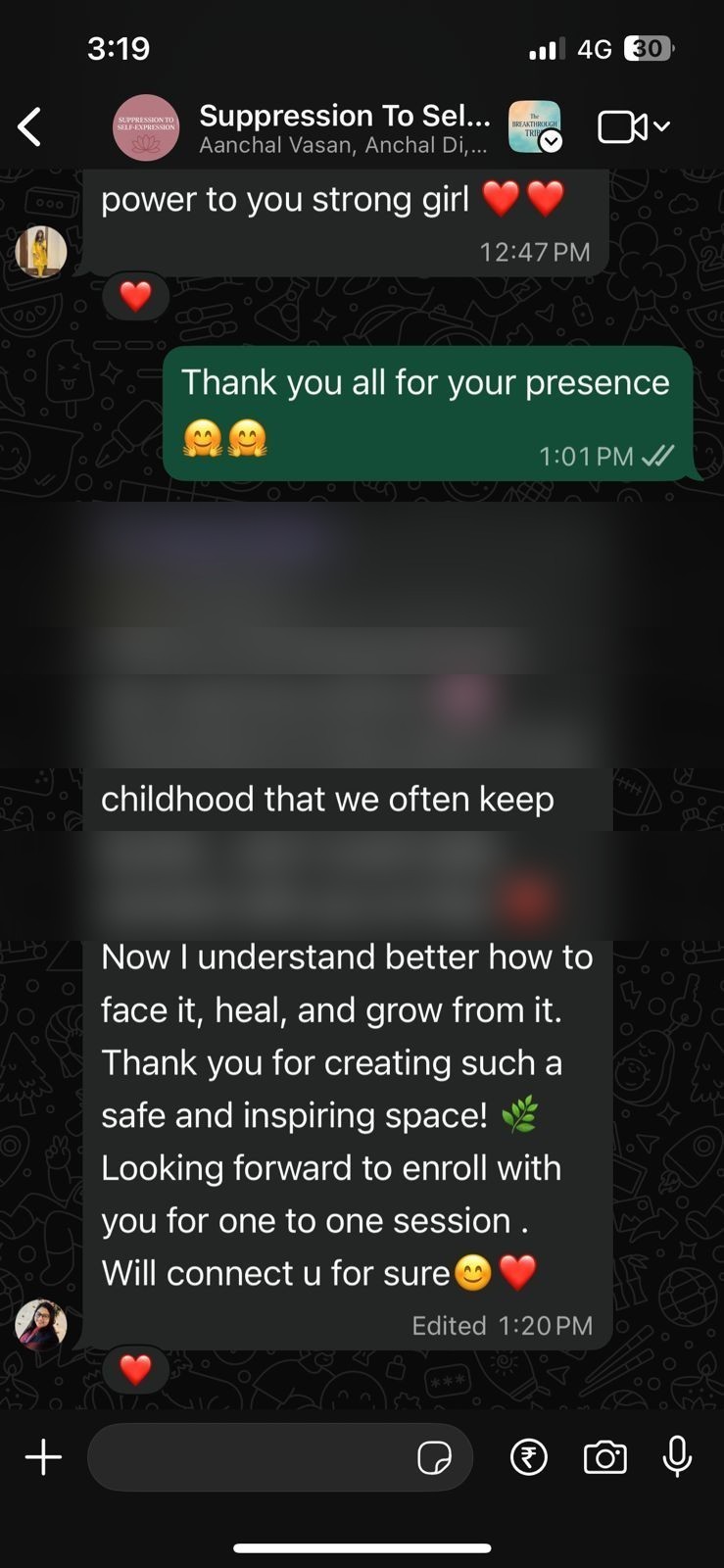 Testimonial from Ar Arpita Gilada
